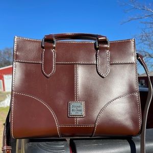D & B Saffiano Jayne Satchel